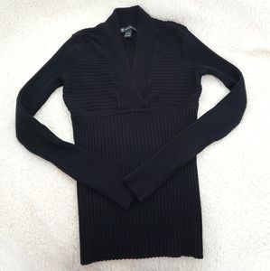 INC v-neck long sleeve sweater